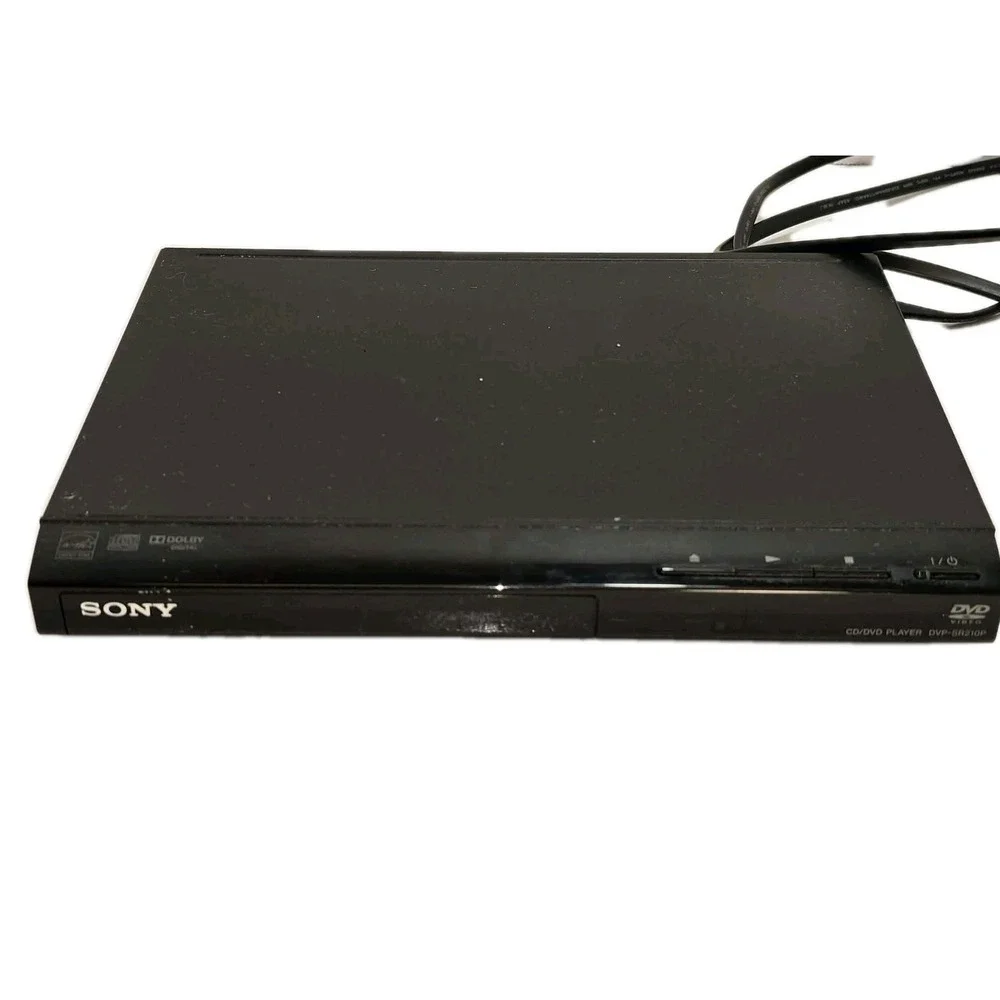 Sony DVP-SR210P‎ CD/DVD Player w/ Remote Dolby Digital Tested GUC 📀🎬
